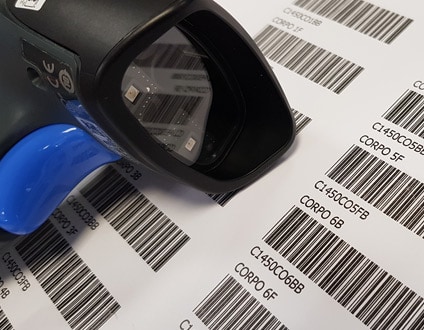 Scannen von Barcodes